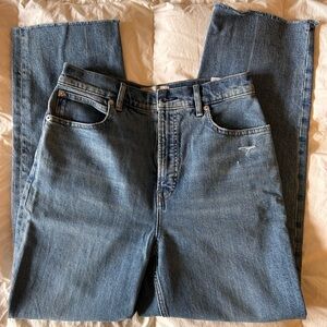 Everlane Women's Straight Leg Jeans - Blue